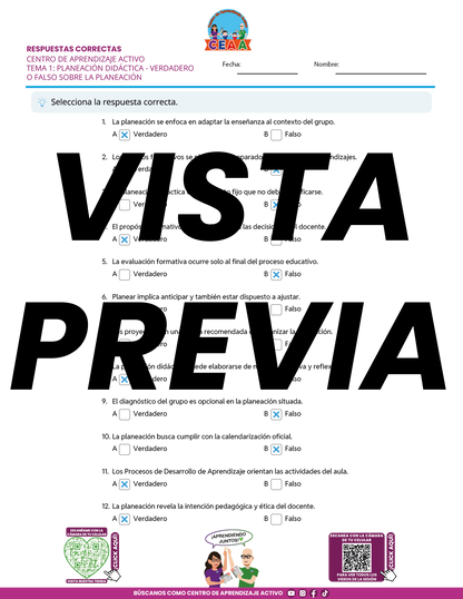 Juegos de Estudio para Imprimir CTE TEMA 1