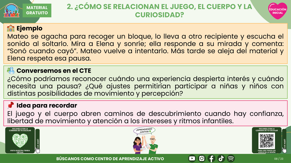 Resumen CTE del Tema 2 Educación Inicial:  EXPLORACIÓN E INVESTIGACIÓN DEL MUNDO EN EDUCACIÓN INICIAL ¿CÓMO ACOMPAÑAR LA CURIOSIDAD DESDE LAS PRIMERAS EXPERIENCIAS? en PDF