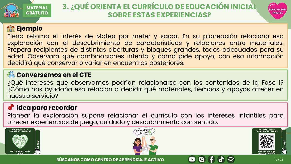Resumen CTE del Tema 2 Educación Inicial:  EXPLORACIÓN E INVESTIGACIÓN DEL MUNDO EN EDUCACIÓN INICIAL ¿CÓMO ACOMPAÑAR LA CURIOSIDAD DESDE LAS PRIMERAS EXPERIENCIAS? en PDF