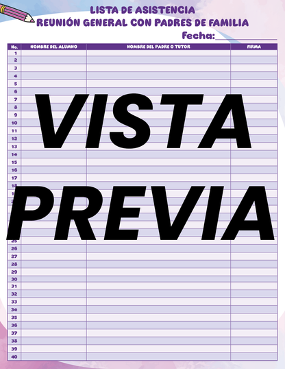 Agenda Colorida MAESTRO Preescolar