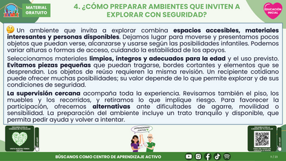Resumen CTE del Tema 2 Educación Inicial:  EXPLORACIÓN E INVESTIGACIÓN DEL MUNDO EN EDUCACIÓN INICIAL ¿CÓMO ACOMPAÑAR LA CURIOSIDAD DESDE LAS PRIMERAS EXPERIENCIAS? en PDF