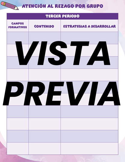 Agenda Colorida MAESTRO Preescolar