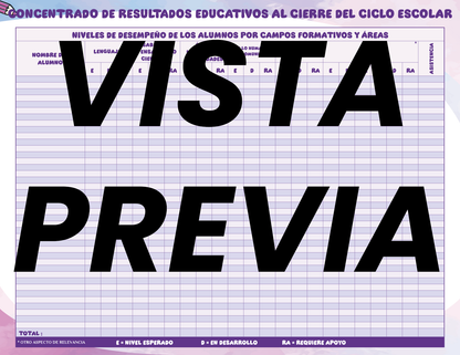 Agenda Colorida MAESTRO Preescolar