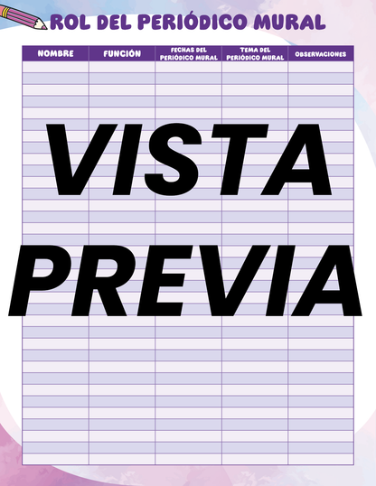 Agenda Colorida MAESTRO Preescolar