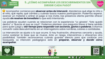 Resumen CTE del Tema 2 Educación Inicial:  EXPLORACIÓN E INVESTIGACIÓN DEL MUNDO EN EDUCACIÓN INICIAL ¿CÓMO ACOMPAÑAR LA CURIOSIDAD DESDE LAS PRIMERAS EXPERIENCIAS? en PDF