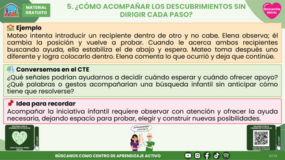 Resumen CTE del Tema 2 Educación Inicial:  EXPLORACIÓN E INVESTIGACIÓN DEL MUNDO EN EDUCACIÓN INICIAL ¿CÓMO ACOMPAÑAR LA CURIOSIDAD DESDE LAS PRIMERAS EXPERIENCIAS? en PDF