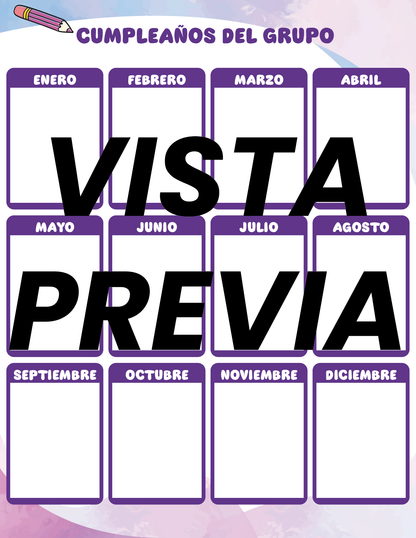 Agenda Colorida MAESTRO Preescolar