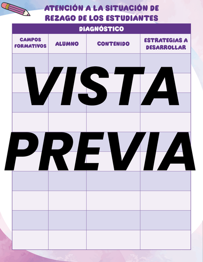 Agenda Colorida MAESTRO Preescolar