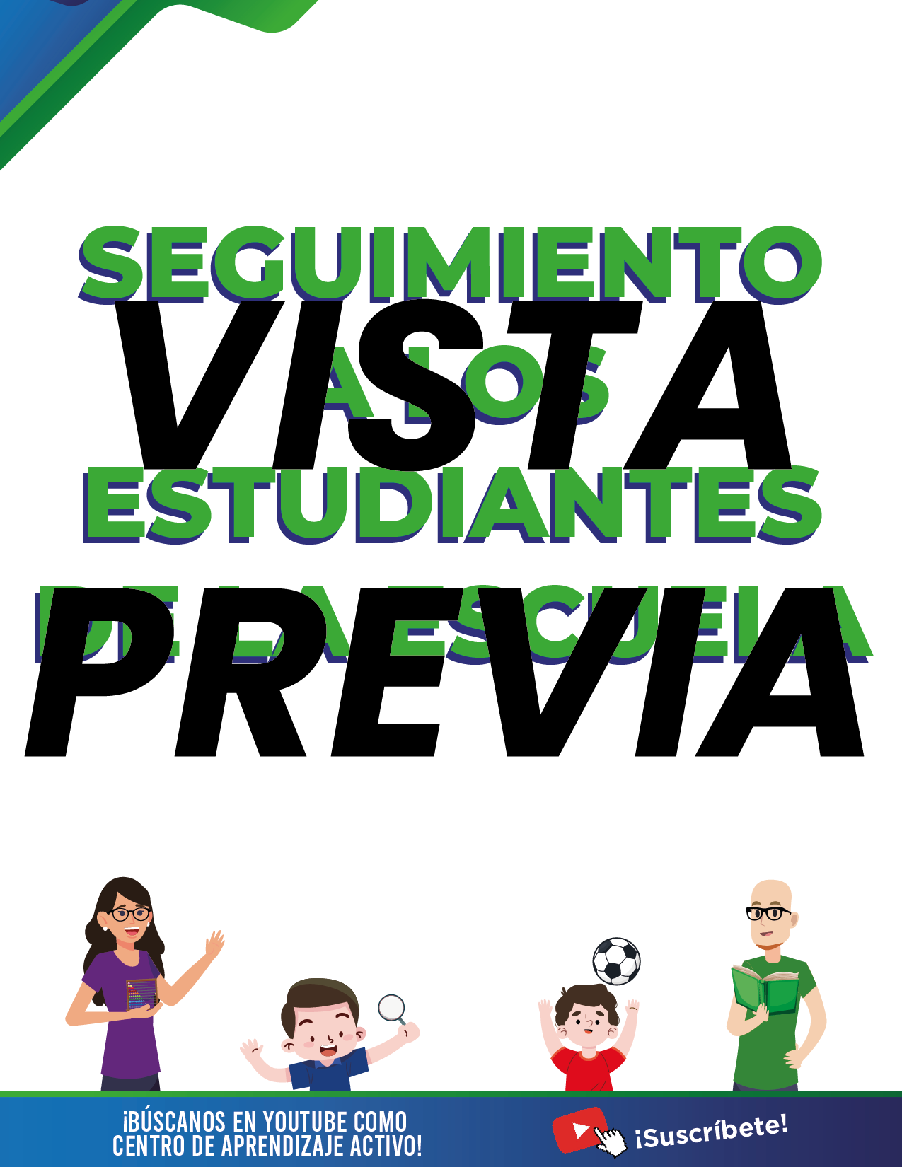 Agenda Formal Verde-azul DIRECTOR Preescolar