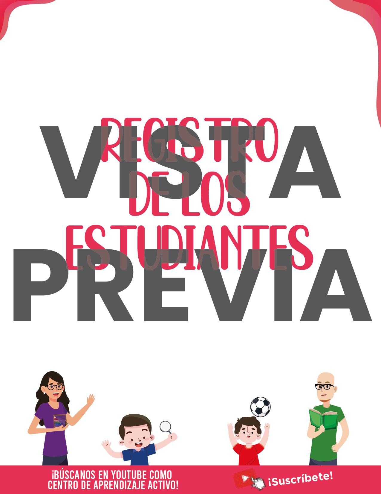 Agenda Rosa MAESTRO Primaria Ciclo Escolar 2024 - 2025 en PDF