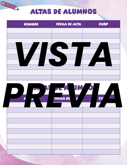 Agenda Colorida MAESTRO Preescolar