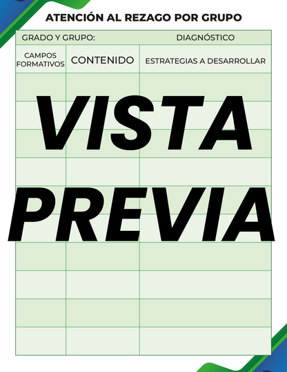 Agenda Formal Verde-azul DIRECTOR Preescolar