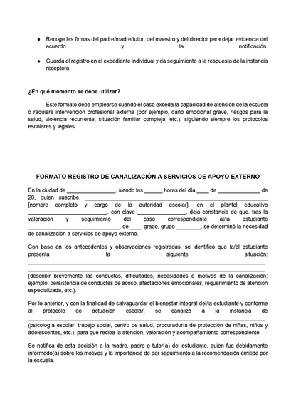 BITÁCORA PARA LA PREVENCIÓN, REGISTRO Y ATENCIÓN DE INCIDENCIAS Y ACOSO ESCOLAR (Editable en Word, se incluye en el paquete del tema 3 y 4)