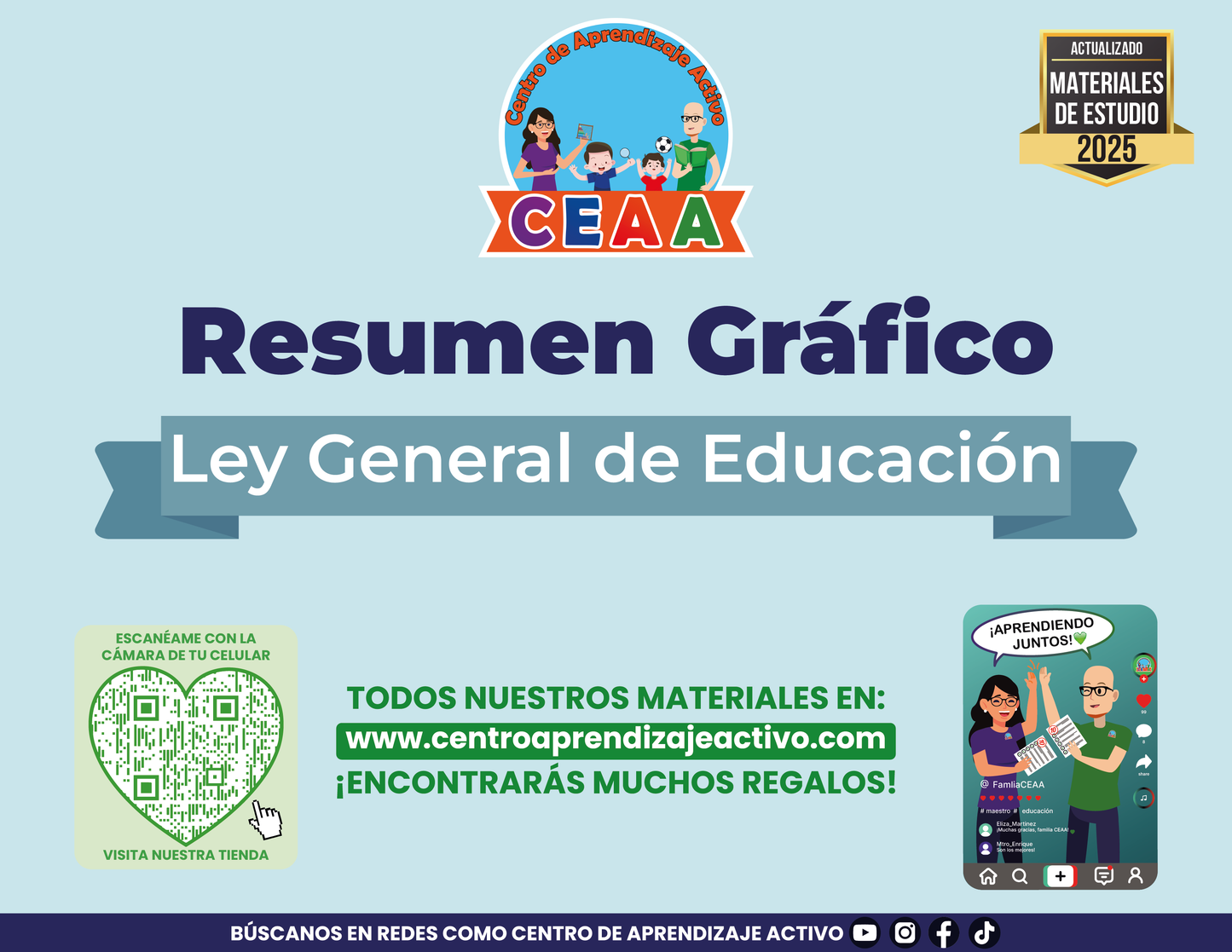 Resumen Gráfico Ley General de Educación