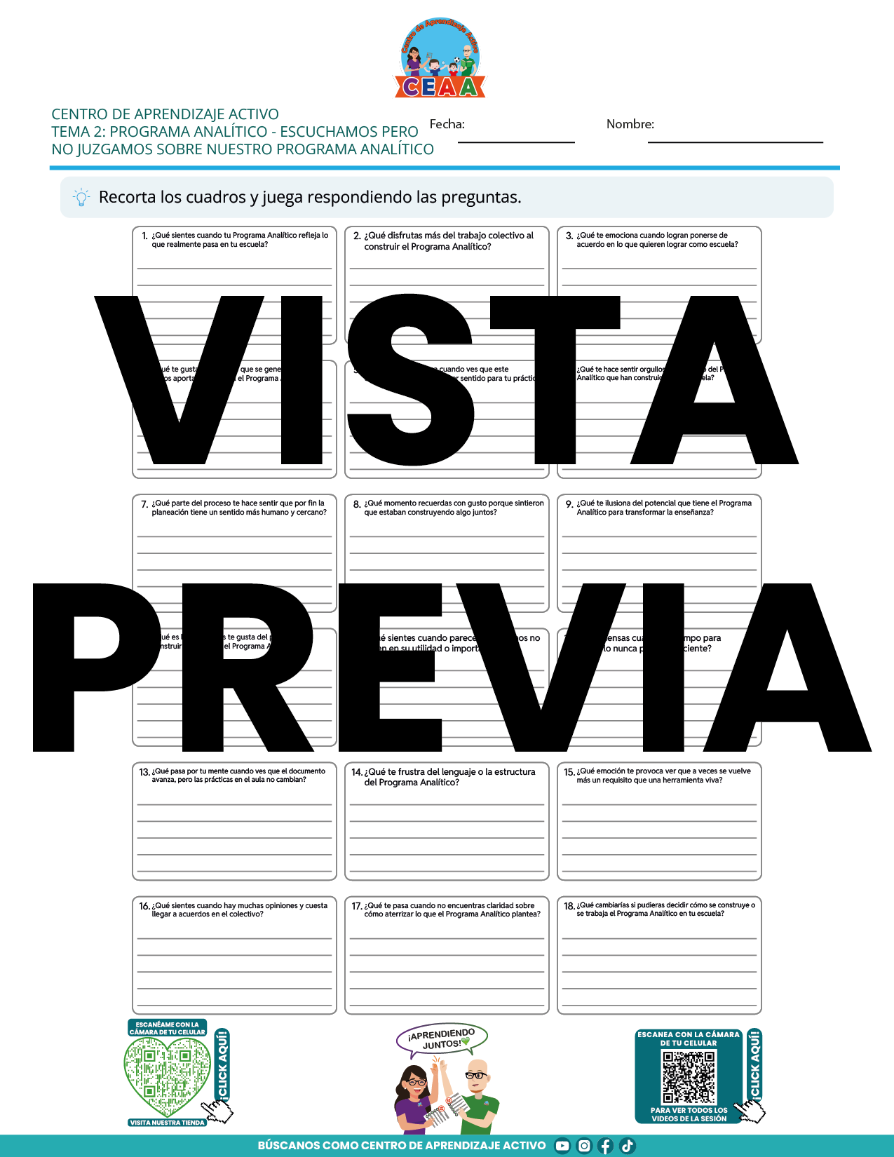 Juegos de Estudio para Imprimir CTE TEMA 2