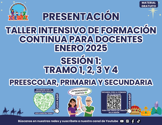 Presentación Taller Intensivo Para Docentes Sesión 1 Tramo 1, 2, 3 Y 4 Enero 2025