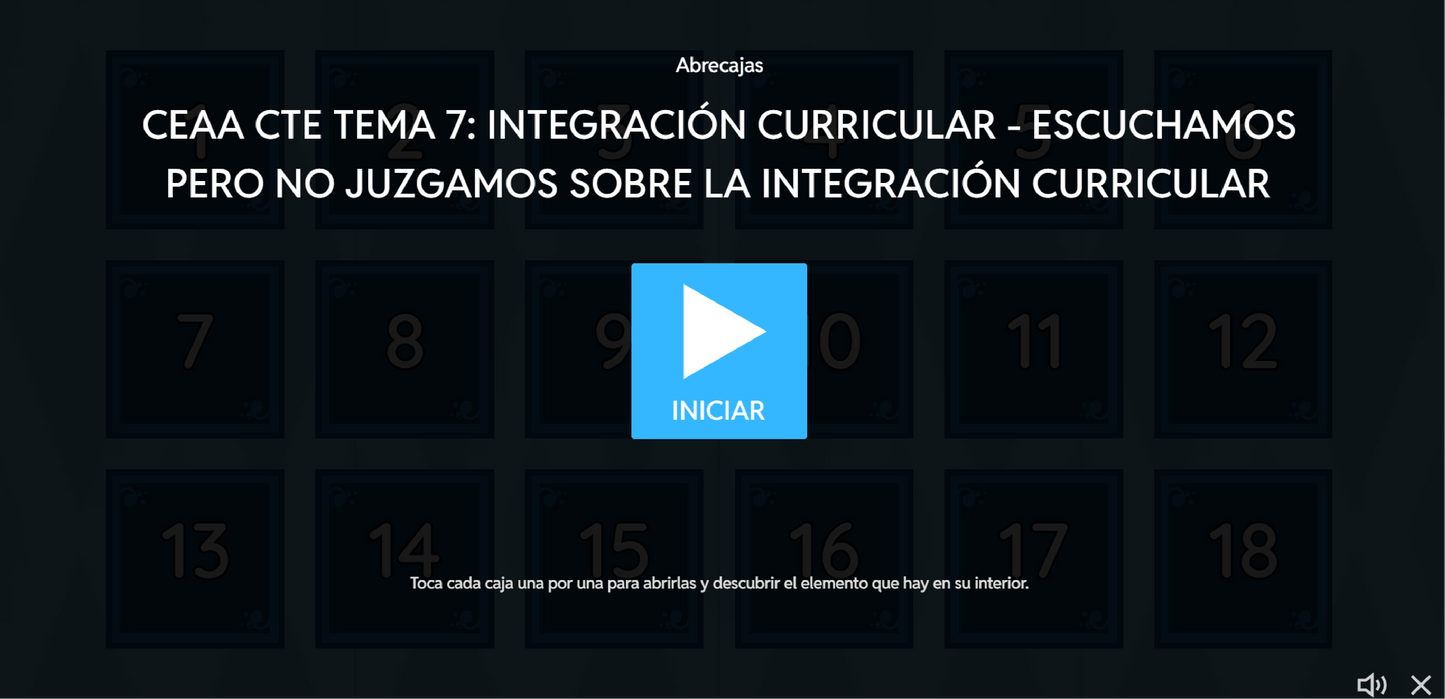 3 Juegos Interactivos CTE Tema 7 (Requieren conexión a internet)