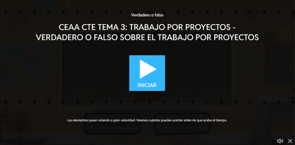 3 Juegos Interactivos CTE Tema 3 (Requieren conexión a internet)