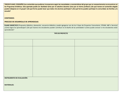 Formato Programa Analítico (Editable en Word)