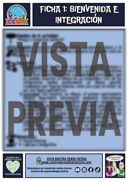 Fichero de 3 Actividades para tu CTE Educación Inicial Tema 1