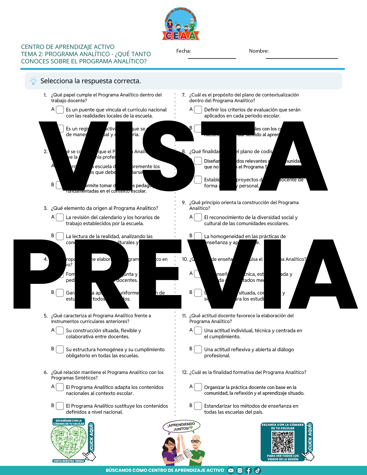 Juegos de Estudio para Imprimir CTE TEMA 2