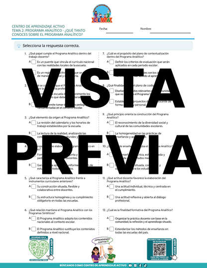 Juegos de Estudio para Imprimir CTE TEMA 2