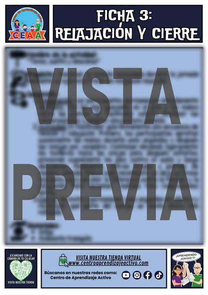 Fichero de 3 Actividades para tu CTE Educación Inicial Tema 1