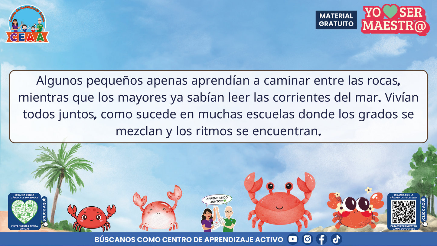 Historias para Maestros Multigrado - EL FARO DE LOS CANGREJOS ROJOS en PDF