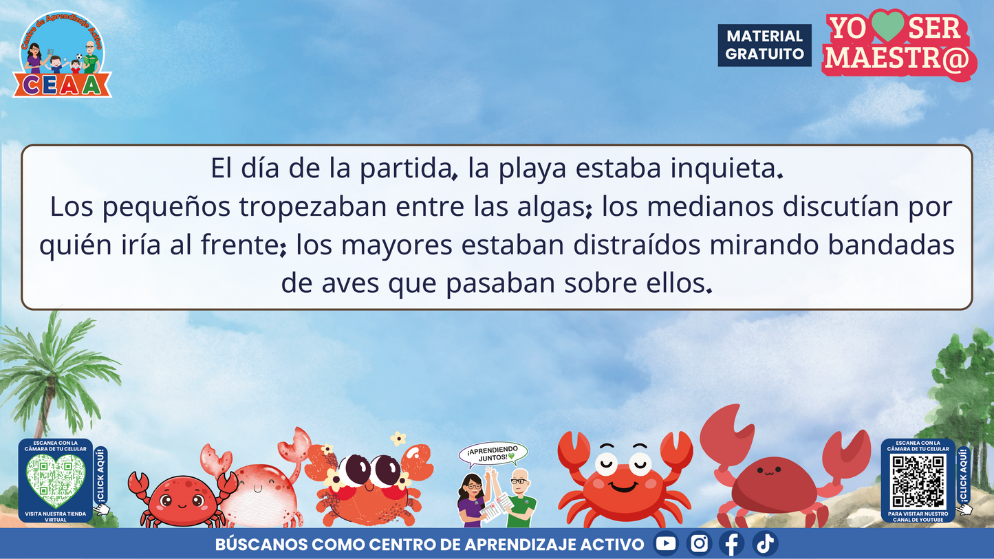 Historias para Maestros Multigrado - EL FARO DE LOS CANGREJOS ROJOS en PDF