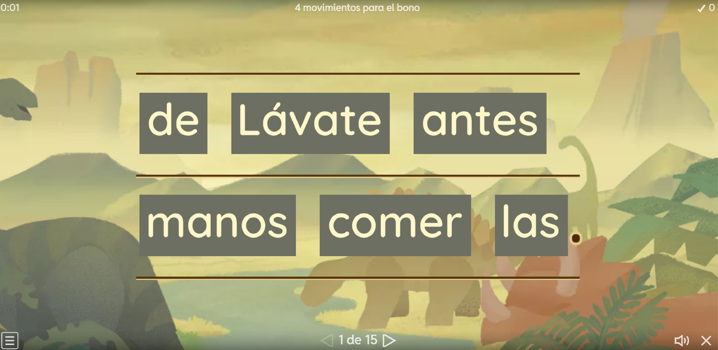 4 JUEGOS INTERACTIVOS POR CONTENIDO PARA TUS CLASES - Fase 3 - LENGUAJES - Contenido 7