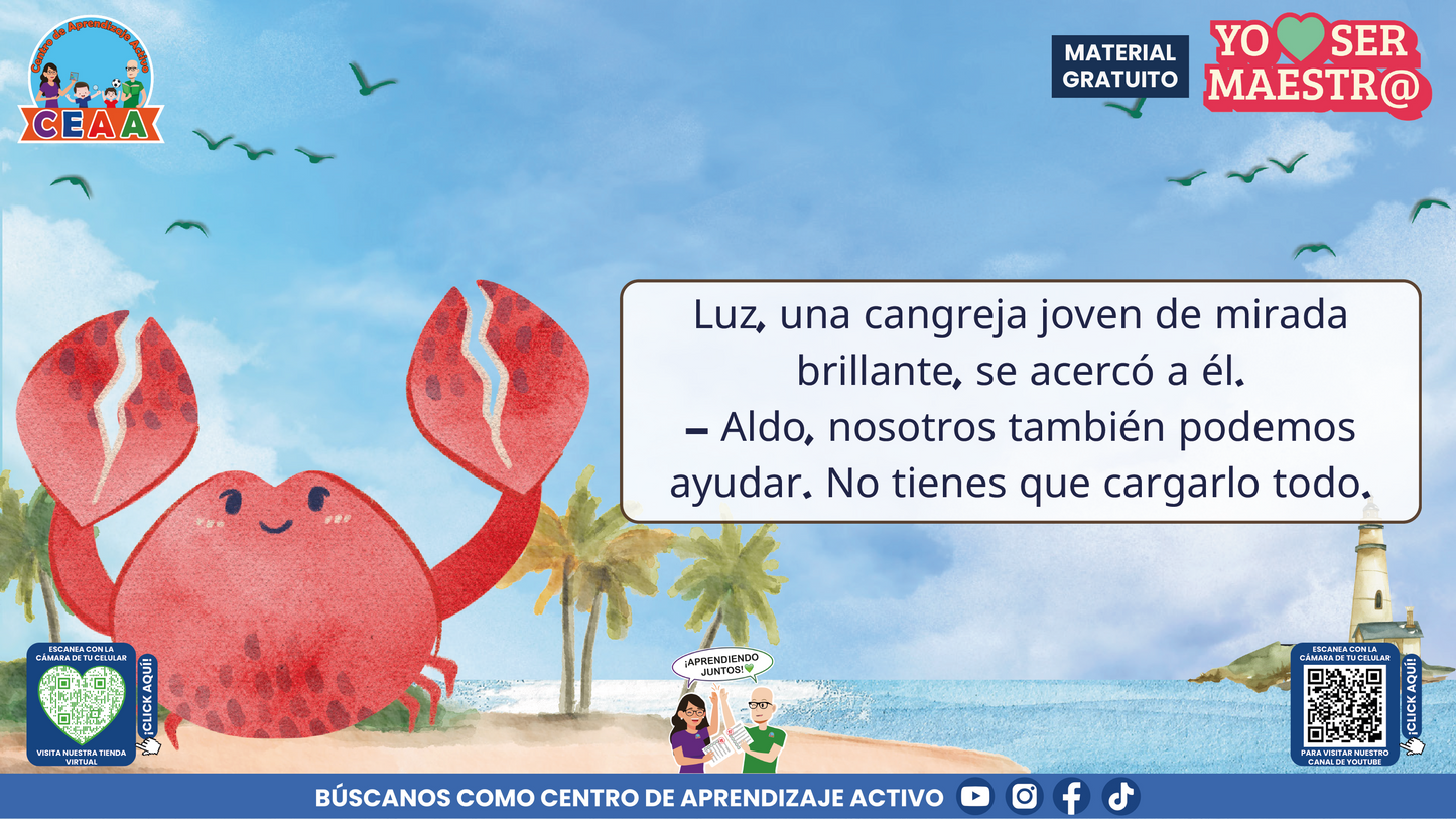 Historias para Maestros Multigrado - EL FARO DE LOS CANGREJOS ROJOS en PDF