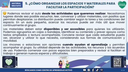 Resumen CTE del Tema 4 Educación Multigrado: ORGANIZACIÓN DEL TIEMPO Y DEL AULA ¿CÓMO CREAR CONDICIONES PARA QUE TODOS PARTICIPEN Y APRENDAN? en PDF