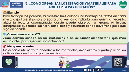 Resumen CTE del Tema 4 Educación Multigrado: ORGANIZACIÓN DEL TIEMPO Y DEL AULA ¿CÓMO CREAR CONDICIONES PARA QUE TODOS PARTICIPEN Y APRENDAN? en PDF