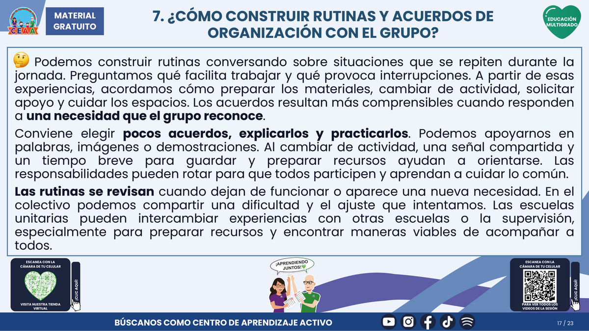 Resumen CTE del Tema 4 Educación Multigrado: ORGANIZACIÓN DEL TIEMPO Y DEL AULA ¿CÓMO CREAR CONDICIONES PARA QUE TODOS PARTICIPEN Y APRENDAN? en PDF
