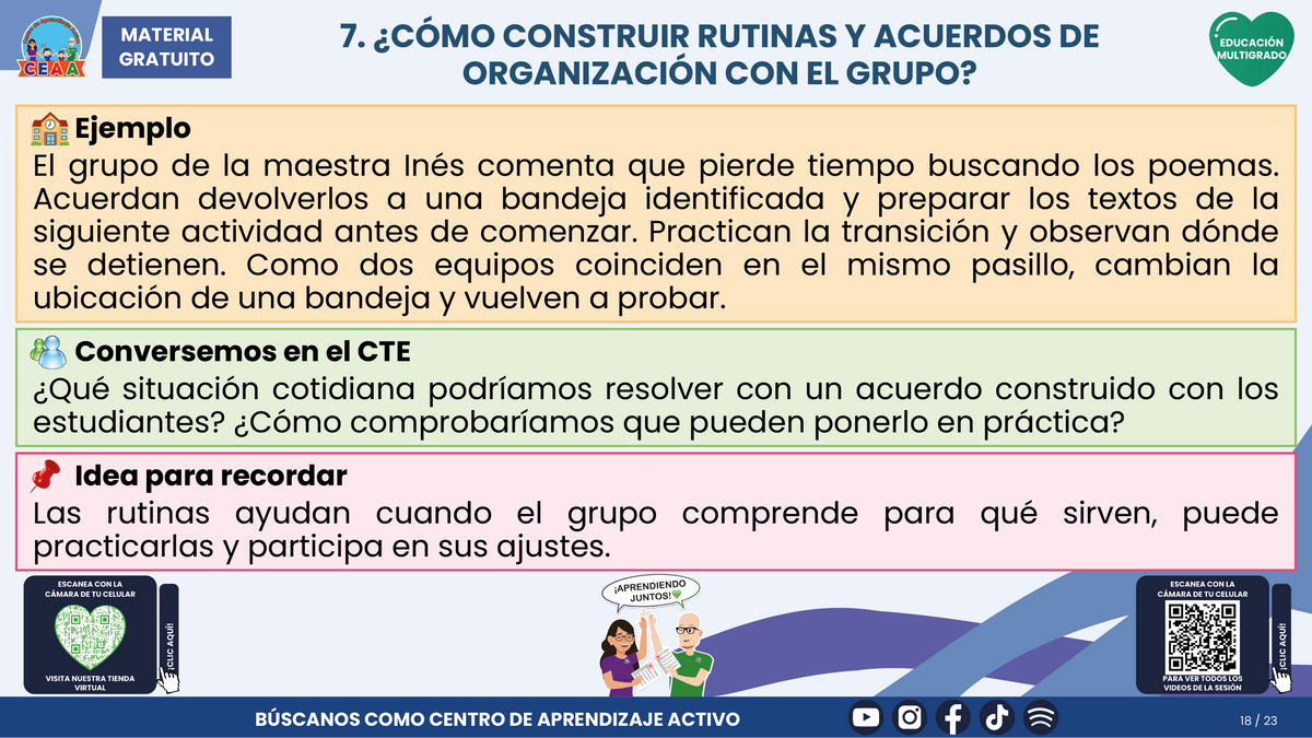Resumen CTE del Tema 4 Educación Multigrado: ORGANIZACIÓN DEL TIEMPO Y DEL AULA ¿CÓMO CREAR CONDICIONES PARA QUE TODOS PARTICIPEN Y APRENDAN? en PDF