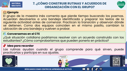 Resumen CTE del Tema 4 Educación Multigrado: ORGANIZACIÓN DEL TIEMPO Y DEL AULA ¿CÓMO CREAR CONDICIONES PARA QUE TODOS PARTICIPEN Y APRENDAN? en PDF