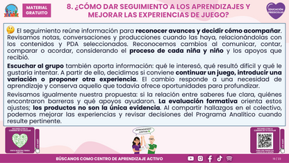 Resumen CTE del Tema 1 Educación Preescolar: EL JUEGO Y LA VINCULACIÓN ENTRE LOS CAMPOS FORMATIVOS ¿CÓMO CREAR EXPERIENCIAS DE APRENDIZAJE CON SENTIDO EN LA FASE 2? en PDF