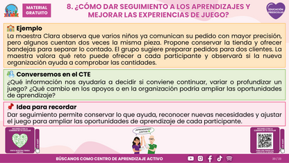 Resumen CTE del Tema 1 Educación Preescolar: EL JUEGO Y LA VINCULACIÓN ENTRE LOS CAMPOS FORMATIVOS ¿CÓMO CREAR EXPERIENCIAS DE APRENDIZAJE CON SENTIDO EN LA FASE 2? en PDF