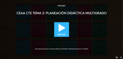 3 Juegos Interactivos CTE Multigrado Tema 2 (Requieren conexión a internet)