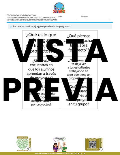 Juegos de Estudio para Imprimir CTE TEMA 3