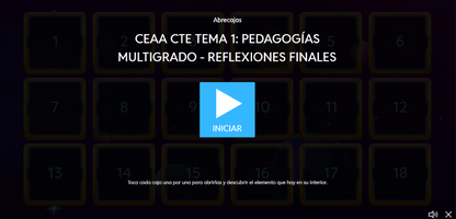 3 Juegos Interactivos CTE Multigrado Tema 1 (Requieren conexión a internet)