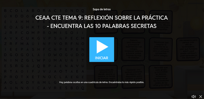 3 Juegos Interactivos CTE Tema 9 (Requieren conexión a internet)