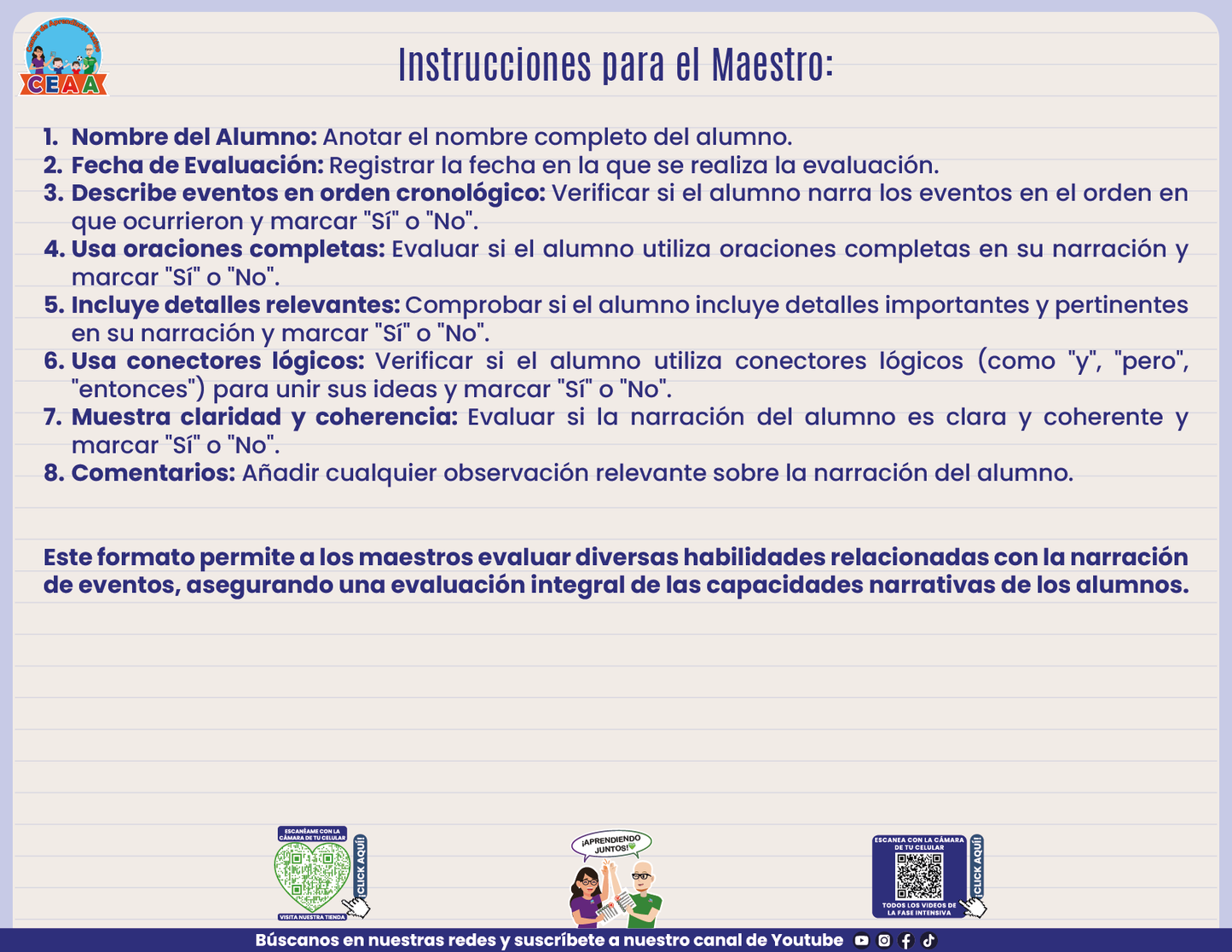 FASE 3 LENGUAJES Narración de actividades y eventos relevantes que tengan lugar en la familia, la escuela o el resto de la comunidad.