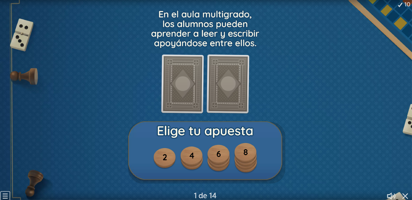 3 Juegos Interactivos CTE Multigrado Tema 4 (Requieren conexión a internet)