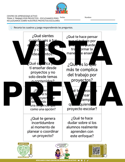 Juegos de Estudio para Imprimir CTE TEMA 3