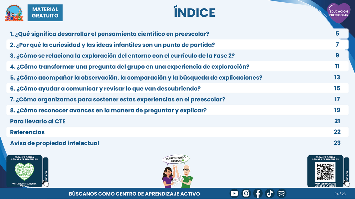 Resumen CTE del Tema 2 Educación Preescolar: CURIOSIDAD Y PENSAMIENTO CIENTÍFICO  ¿CÓMO ACOMPAÑAR LAS PREGUNTAS DE NIÑAS Y NIÑOS PARA CONOCER SU ENTORNO? en PDF