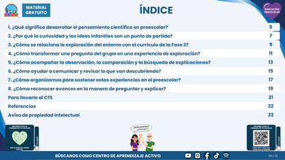 Resumen CTE del Tema 2 Educación Preescolar: CURIOSIDAD Y PENSAMIENTO CIENTÍFICO  ¿CÓMO ACOMPAÑAR LAS PREGUNTAS DE NIÑAS Y NIÑOS PARA CONOCER SU ENTORNO? en PDF