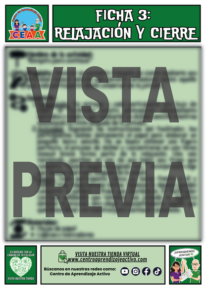 Fichero de 3 Actividades para tu CTE Educación Inicial Tema 2