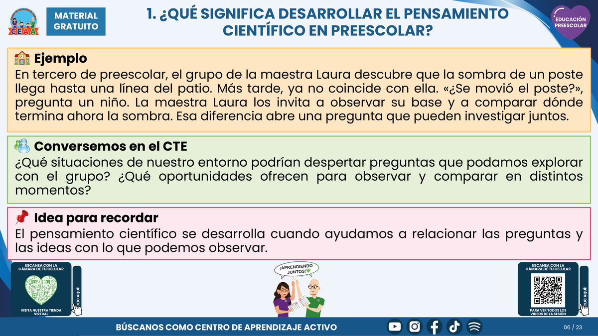 Resumen CTE del Tema 2 Educación Preescolar: CURIOSIDAD Y PENSAMIENTO CIENTÍFICO  ¿CÓMO ACOMPAÑAR LAS PREGUNTAS DE NIÑAS Y NIÑOS PARA CONOCER SU ENTORNO? en PDF