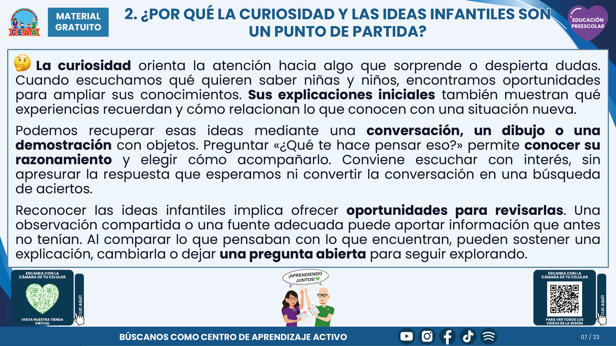 Resumen CTE del Tema 2 Educación Preescolar: CURIOSIDAD Y PENSAMIENTO CIENTÍFICO  ¿CÓMO ACOMPAÑAR LAS PREGUNTAS DE NIÑAS Y NIÑOS PARA CONOCER SU ENTORNO? en PDF
